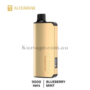 ALIBARBAR INGOT 9000 Puffs Blueberry Mint