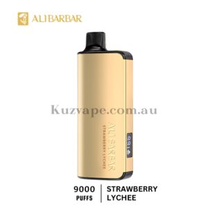 ALIBARBAR INGOT 9000 Puffs Strawberry Lychee