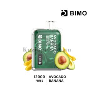 BIMO Crystal 12000 Puffs Avocado Banana