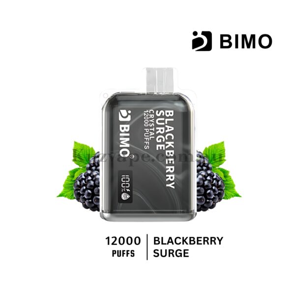 BIMO Crystal 12000 Puffs Blackberry Surge