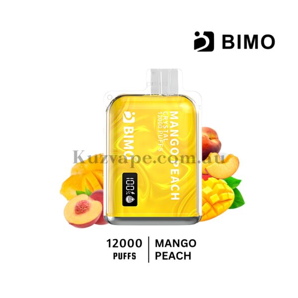 BIMO Crystal 12000 Puffs Mango Peach