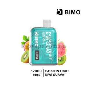 BIMO Crystal 12000 Puffs Passion Fruit Kiwi Guava