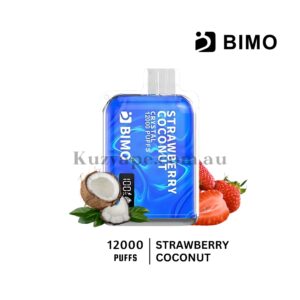 BIMO Crystal 12000 Puffs Strawberry Coconut