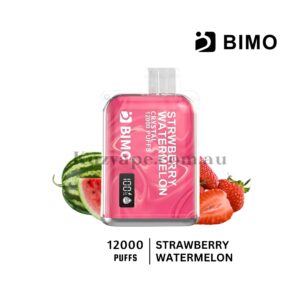 BIMO Crystal 12000 Puffs Strawberry Watermelon
