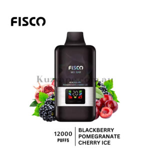 FISCO Mix Bar 12000 Puffs Blackberry Pomegranate Cherry Ice
