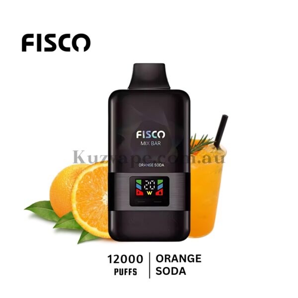 FISCO Mix Bar 12000 Puffs Orange Soda