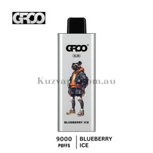 GROO Slim 9000 Puffs Blueberry Ice
