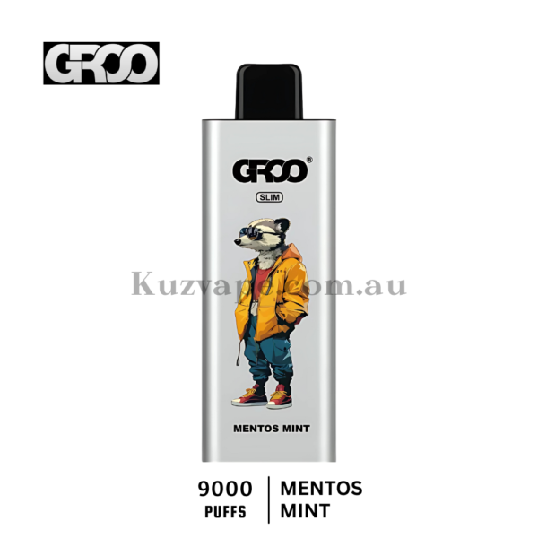 GROO Slim 9000 Puffs Mentos Mint