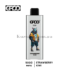 GROO Slim 9000 Puffs Strawberry Kiwi