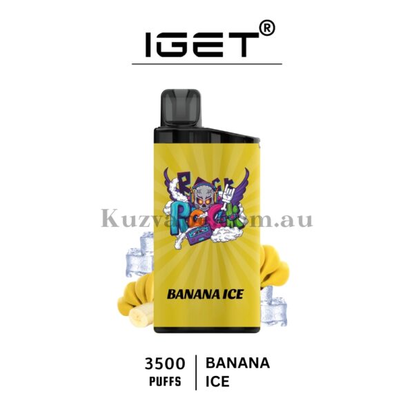 IGET Bar 3500 Puffs Banana Ice