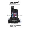 IGET Bar 3500 Puffs Blackberry Ice