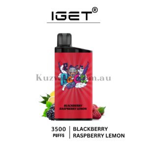 IGET Bar 3500 Puffs Blackberry Raspberry Lemon
