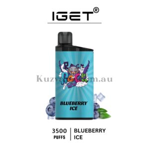 IGET Bar 3500 Puffs Blueberry Ice