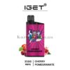 IGET Bar 3500 Puffs Cherry Pomegranate