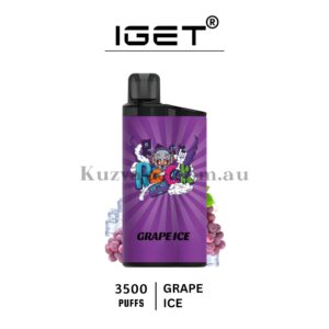 IGET Bar 3500 Puffs Grape Ice