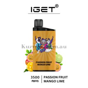 IGET Bar 3500 Puffs Passion Fruit Mango Lime