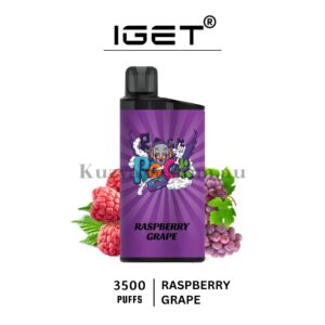 IGET Bar 3500 Puffs Raspberry Grape