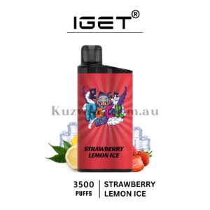 IGET Bar 3500 Puffs Strawberry Lemon Ice