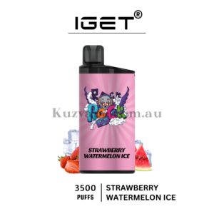 IGET Bar 3500 Puffs Strawberry Watermelon Ice