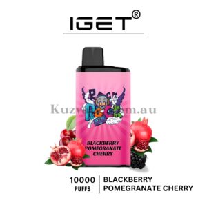 IGET Bar Pro 10000 Puffs Blackberry Pomegranate Cherry
