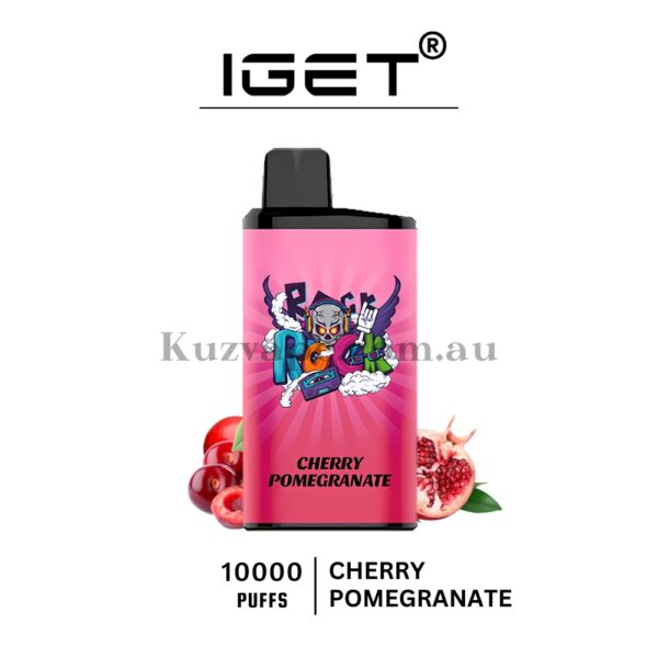 IGET Bar Pro 10000 Puffs Cherry Pomegranate