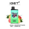 IGET Bar Pro 10000 Puffs Grapefruit Guava Lemon Ice