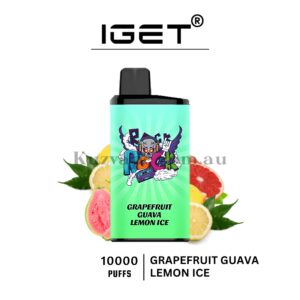 IGET Bar Pro 10000 Puffs Grapefruit Guava Lemon Ice