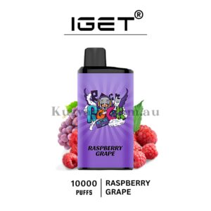 IGET Bar Pro 10000 Puffs Raspberry Grape