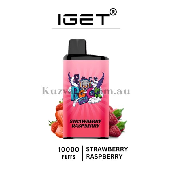 IGET Bar Pro 10000 Puffs Strawberry Raspberry