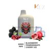 KUZ C6000 Puffs Blackberry Pomegranate Cherry Ice