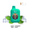 KUZ C6000 Puffs Dynamic Mint