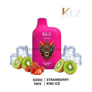 KUZ C6000 Puffs Strawberry Kiwi Ice