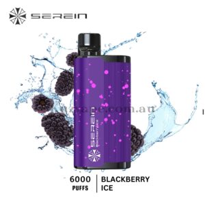 SEREIN Hunter 6000 Puffs Blackberry Ice