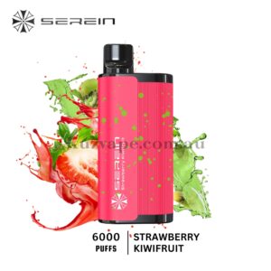 SEREIN Hunter 6000 Puffs Strawberry Kiwifruit