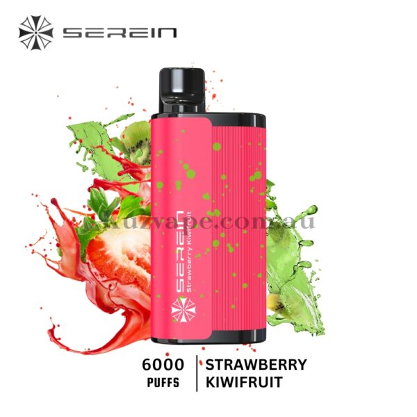 SEREIN Hunter 6000 Puffs Strawberry Kiwifruit